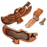 Bali Puzzle Box - Spread Eagle-Bali Magic Box-Serenity Gifts