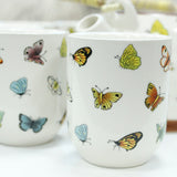Herbal Teapot Set - Butterflies-Herbal Teapot Set-Serenity Gifts
