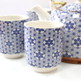 Herbal Teapot Set - Blue Star-Herbal Teapot Set-Serenity Gifts