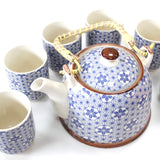 Herbal Teapot Set - Blue Star-Herbal Teapot Set-Serenity Gifts