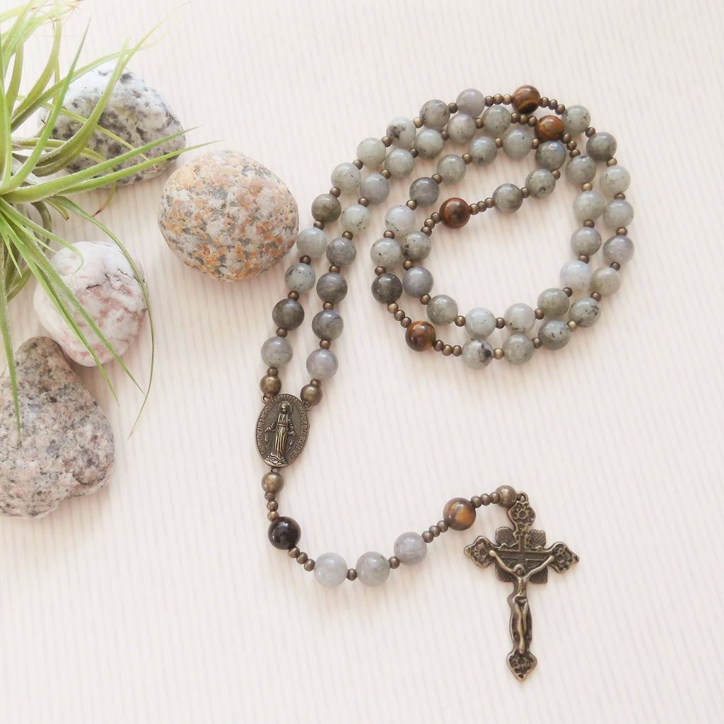 Labradorite rosary shop