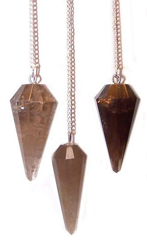 Gemstone Pendulum - Smokey Quartz-Orgonite-Serenity Gifts