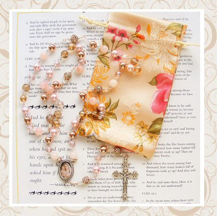 Catholic Rosary Beads - Artisan Designer Collection