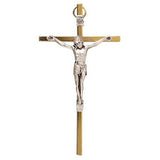 Wall Hanging Crucifix - Metal-Crucifixes-Serenity Gifts