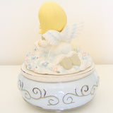 Figurine - Angel and Child Music Box by Precious Moments-Baptism & Christening-Serenity Gifts