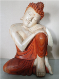 Hand Carved Buddha Statue -Thinking 30cm-Figurine-Serenity Gifts