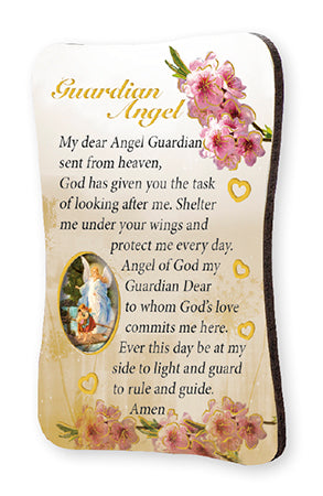 Fridge Magnet - Guardian Angel-Wooden Fridge Magnet-Serenity Gifts