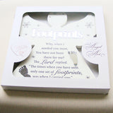 Footprints Verse Wood Plaque - Angel-Plaque-Serenity Gifts
