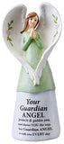 Message Angel - Resin - Guardian Angel-Figurine-Serenity Gifts