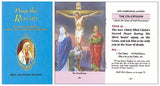 Pray The Rosary Booklet - Small-how to pray the rosary leaflet-Serenity Gifts