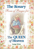 The Rosary Booklet - Large Print-how to pray the rosary leaflet-Serenity Gifts