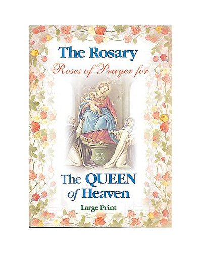 The Rosary Booklet - Large Print-how to pray the rosary leaflet-Serenity Gifts
