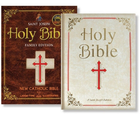 Family Bible De-Luxe -Large Type - Gift Boxed-Bible-Serenity Gifts