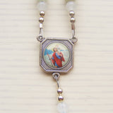 Handmade Rosary - Amazonite - Saint Christopher - 6mm-Rosary Beads-Serenity Gifts