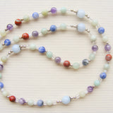 Handmade Rosary - Amazonite - Saint Christopher - 6mm-Rosary Beads-Serenity Gifts