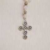 Handmade Anglican Rosary - Delicate Pink and White Jade-Jewellery-Serenity Gifts