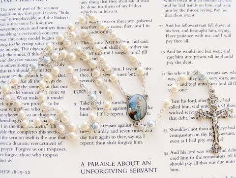 Our Lady of Lourdes Rosary - Catholic Rosary-Rosary Beads-Serenity Gifts