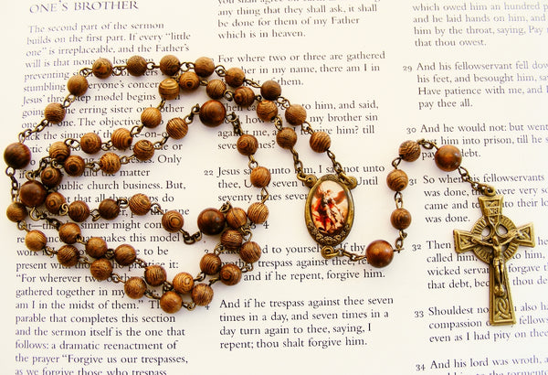 St Michael the Archangel Rosary-Rosary Beads-Serenity Gifts