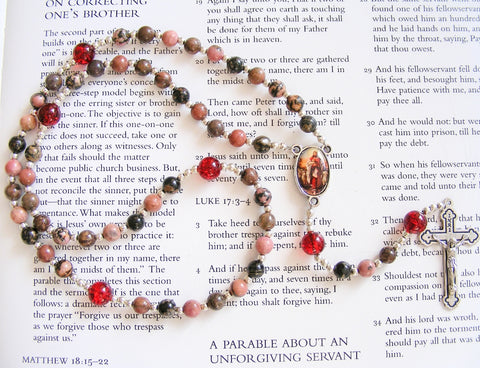 Jesus The Good Shepherd Rosary-Rosary Beads-Serenity Gifts