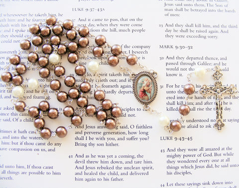 St Christopher Rosary - Catholic Rosary-Rosary Beads-Serenity Gifts