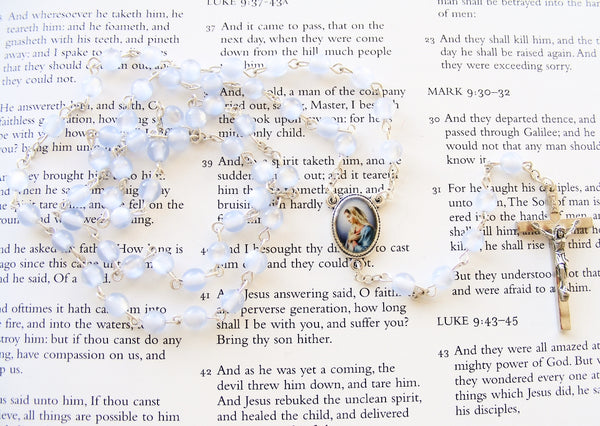 Our Lady Of The Assumption Rosary-Rosary Beads-Serenity Gifts