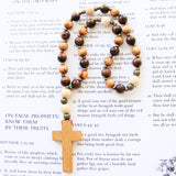 Handmade Anglican Rosary - Mixed Wood-Rosary Beads-Serenity Gifts