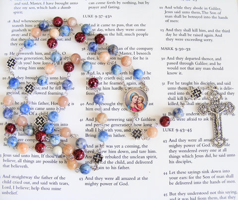 Our Lady of Good Counsel Rosary - Handmade Catholic Rosary-Rosary Beads-Serenity Gifts
