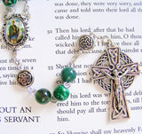 St Patrick Rosary - Handmade-Rosary Beads-Serenity Gifts