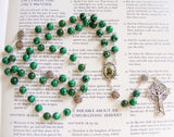 St Patrick Rosary - Handmade-Rosary Beads-Serenity Gifts