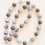 Handmade Anglican Rosary - Spider Web Jasper-Rosary Beads-Serenity Gifts