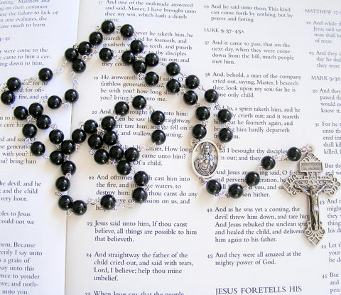 Sacred Heart of Jesus Rosary - Handmade Catholic Rosary-Rosary Beads-Serenity Gifts