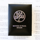Our Lady of Lourdes Rosary - Mother Of Pearl Catholic Rosary-Rosary Beads-Serenity Gifts