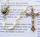 Our Lady of Fatima Rosary-Mother of Pearl Catholic Rosary-Rosary Beads-Serenity Gifts