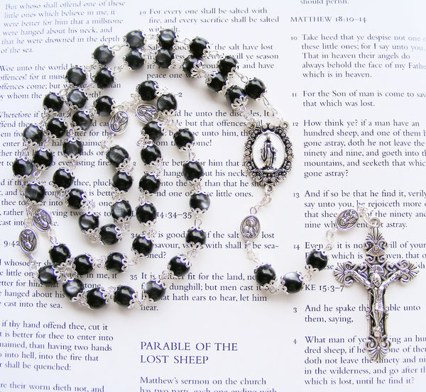 Immaculate Conception - Miraculous Medal Rosary - Handmade-Rosary Beads-Serenity Gifts