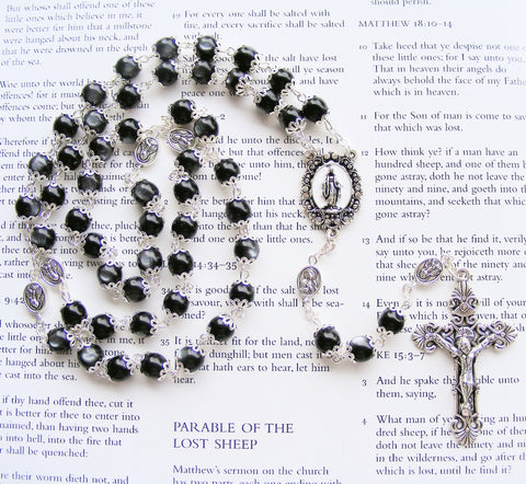 Immaculate Conception - Miraculous Medal Rosary - Handmade-Rosary Beads-Serenity Gifts