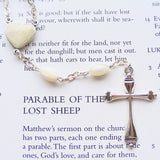 Handmade Anglican Rosary - Mother of Pearl