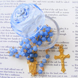 Our Lady of Lourdes Rosary with Holy Water-Rosary Beads-Serenity Gifts