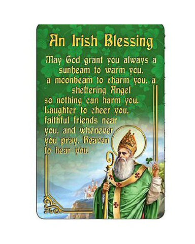 Prayer Card -An Irish Blessing-Prayer Card-Serenity Gifts