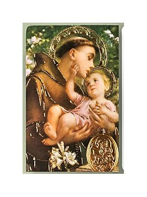 Prayer Card - St Anthony-Prayer Card-Serenity Gifts