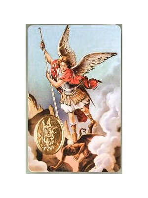 Prayer Card - St Michael the Archangel-Prayer Card-Serenity Gifts