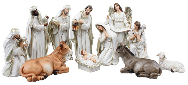Nativity Crib Figures - 8" High -76