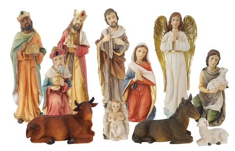 Nativity Crib Figures - 18" High-Nativity Crib Figures-Serenity Gifts