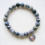 Christian Bracelet - Angel Wings with Heart-Jewellery-Serenity Gifts