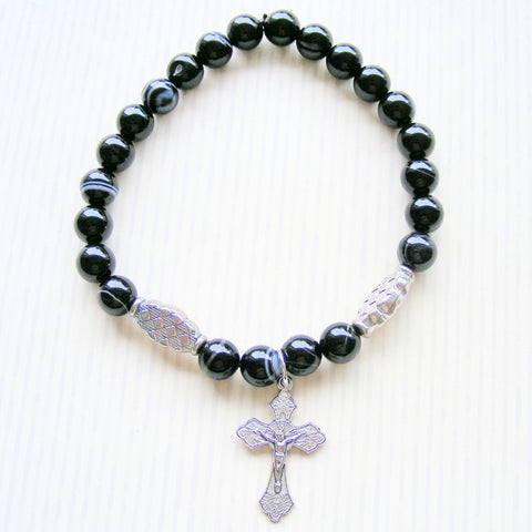 Catholic Bracelet - Crucifix-Jewellery-Serenity Gifts