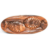 Bali Puzzle Box - Twin Fish-Bali Magic Box-Serenity Gifts