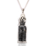 Bottled Gemstones Necklace - Black Onyx-Gemstone Necklace-Serenity Gifts