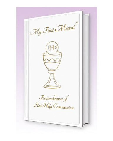 First Holy Communion - My First Missal - Small White Padded-Holy Communion-Serenity Gifts
