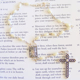 Handmade Anglican Car Rosary - Pearl-Anglican Car Rosary-Serenity Gifts