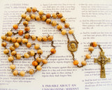 Sacred Heart And Holy Mother Rosary-Rosary Beads-Serenity Gifts