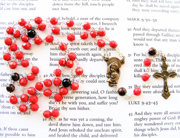 Holy Mother and Child Rosary-Jewellery-Serenity Gifts